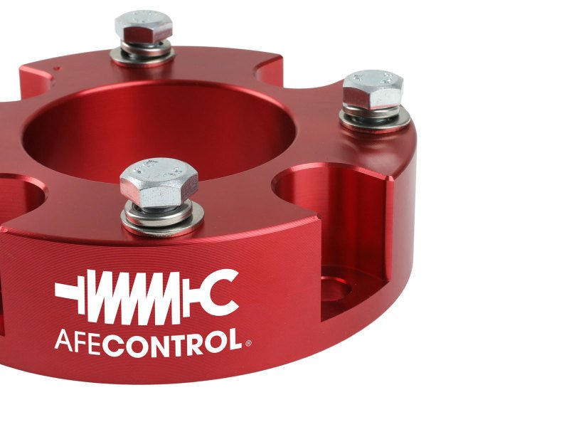aFe CONTROL 2.0 IN Leveling Kit 07 - 21 Toyota Tundra - Red - Leveling Kits - aFe