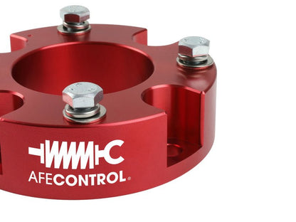 aFe CONTROL 2.0 IN Leveling Kit 07 - 21 Toyota Tundra - Red - Leveling Kits - aFe