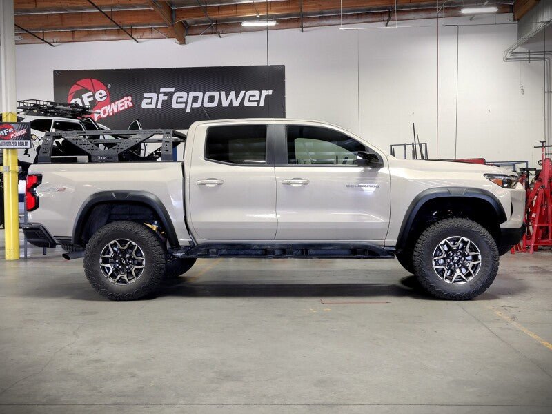 aFe CONTROL 23 - 24 Chevrolet Colorado ZR2 / GMC Canyon AT4X L4 2.7L (t) 1.25in Leveling Kit - Red - Leveling Kits - aFe