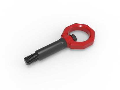 aFe Control Front Tow Hook Red 20 - 21 Toyota GR Supra (A90) - Other Body Components - aFe
