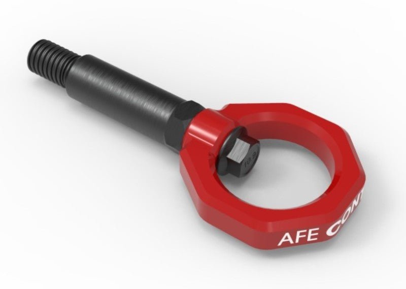 aFe Control Front Tow Hook Red BMW F - Chassis 2/3/4/M - Other Body Components - aFe