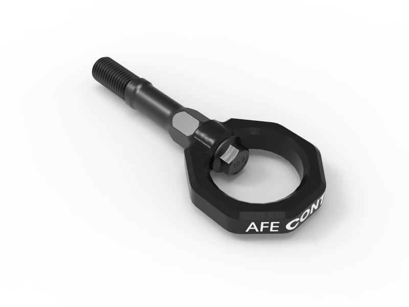 aFe Control Rear Tow Hook (Black) - Tow Hooks - aFe