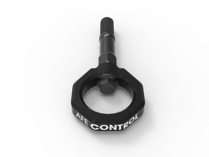 aFe Control Rear Tow Hook (Black) - Tow Hooks - aFe