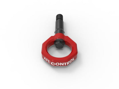 aFe Control Rear Tow Hook Red 20 - 21 Toyota GR Supra (A90) - Other Body Components - aFe