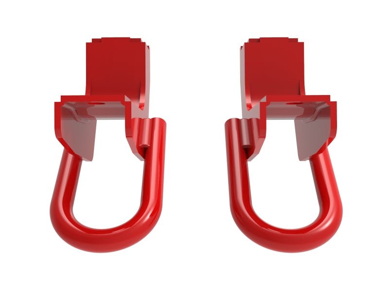 aFe Front Tow Hook Red 2022 Toyota Tundra 3.5L V6 - Other Body Components - aFe