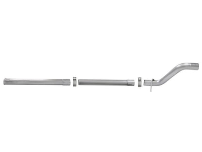 aFe MACH Force - Xp 2 - 1/2in 409 Stainless Steel Mid - Pipe w/Resonator Delete 18+ Jeep Wrangler JL 3.6L - X Pipes - aFe