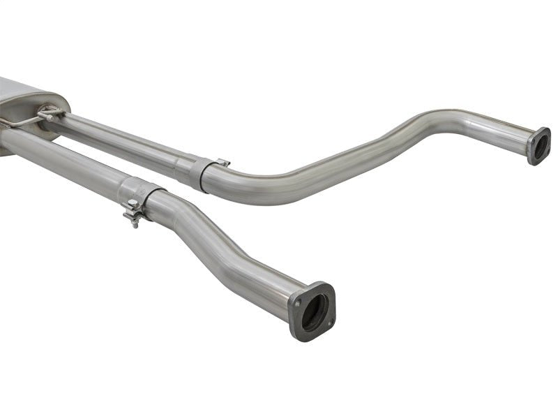 aFe MACH Force - Xp 2 - 1/2in Cat - Back Exhaust System w/ Polished Tip 16 - 17 Nissan Titan XD V8 5.6L - Catback - aFe
