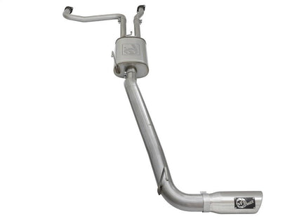 aFe MACH Force - Xp 2 - 1/2in Cat - Back Exhaust System w/ Polished Tip 16 - 17 Nissan Titan XD V8 5.6L - Catback - aFe