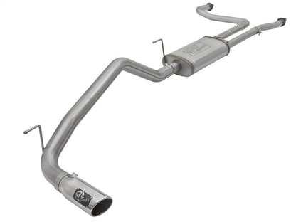 aFe MACH Force - Xp 2 - 1/2in Cat - Back Exhaust System w/ Polished Tip 16 - 17 Nissan Titan XD V8 5.6L - Catback - aFe