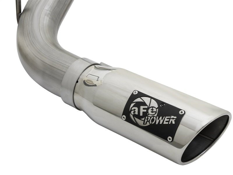 aFe MACH Force - Xp 2 - 1/2in Cat - Back Exhaust System w/ Polished Tip 16 - 17 Nissan Titan XD V8 5.6L - Catback - aFe