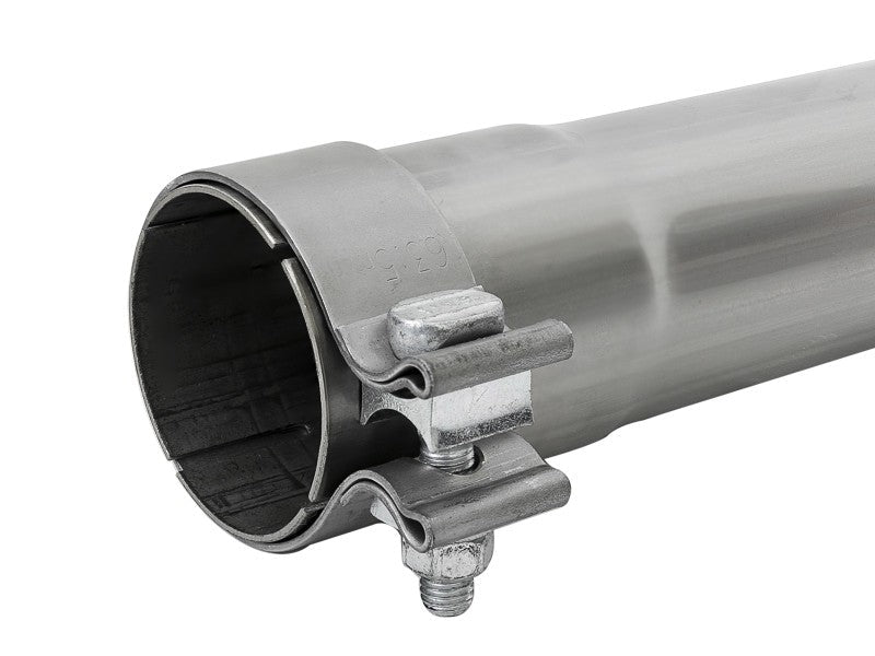 aFe MACH Force - Xp 304 SS Resonator Delete 3in Inlet/Outlet x 3in Dia x 16in L - X Pipes - aFe