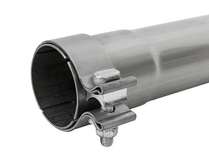 aFe MACH Force - Xp 304 SS Resonator Delete 3in Inlet/Outlet x 3in Dia x 16in L - X Pipes - aFe