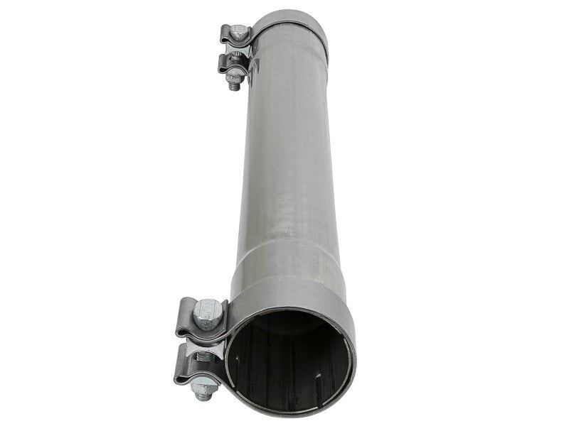 aFe MACH Force - Xp 304 SS Resonator Delete 3in Inlet/Outlet x 3in Dia x 16in L - X Pipes - aFe