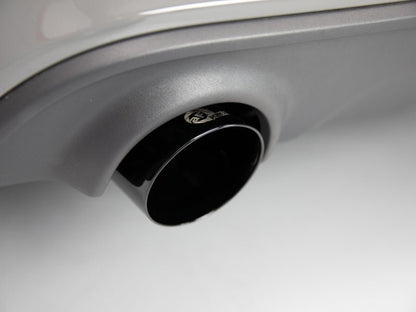 aFe MACH Force - XP 4 - 1/2in Black OE Replacement Exhaust Tips - 15 - 19 Dodge Charger/Hellcat - Tips - aFe