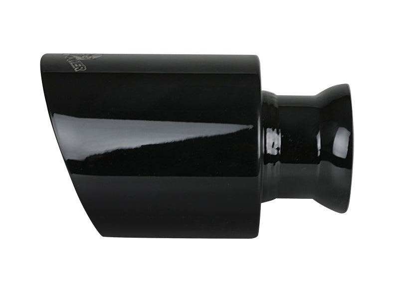 aFe MACH Force - XP 4 - 1/2in Black OE Replacement Exhaust Tips - 15 - 19 Dodge Charger/Hellcat - Tips - aFe