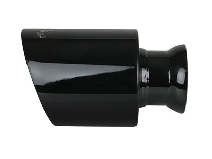 aFe MACH Force - XP 4 - 1/2in Black OE Replacement Exhaust Tips - 15 - 19 Dodge Charger/Hellcat - Tips - aFe