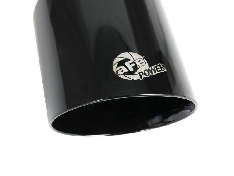 aFe MACH Force - XP 4 - 1/2in Black OE Replacement Exhaust Tips - 15 - 19 Dodge Charger/Hellcat - Tips - aFe