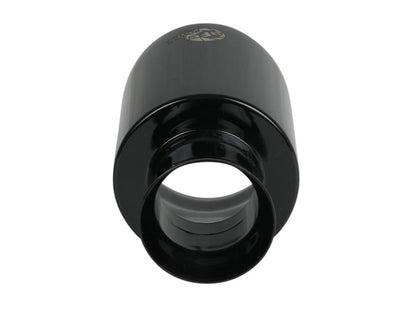 aFe MACH Force - XP 4 - 1/2in Black OE Replacement Exhaust Tips - 15 - 19 Dodge Charger/Hellcat - Tips - aFe
