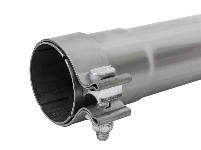 aFe MACH Force - Xp 409 SS Muffler Pipe 2.5in. Inlet/Outlet / 14in. Body / 20in. Length - X Pipes - aFe