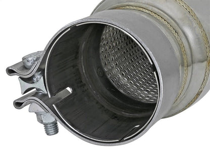 aFe MACH Force - Xp 409 SS Resonator 3in. Inlet/Outlet / 4in. Diameter / 12in. Body / 16in. Length - X Pipes - aFe