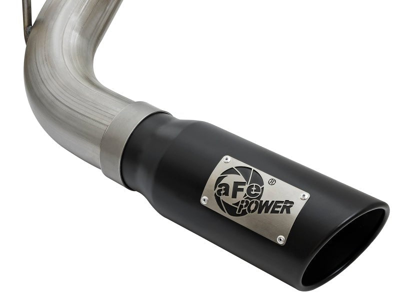 aFe MACHForce XP 2.5in Cat - Back Exhaust System w/ Black Tip Nissan Frontier 17 - 19 V8 - 5.6L - Catback - aFe