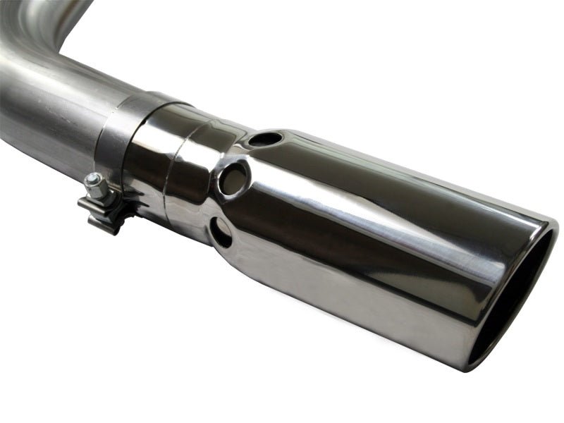 aFe MACHForce XP 4in DPF - Back SS Exhaust 5/07 - 10 GM Diesel Trucks V8 - 6.6L (td) LMM - DPF Back - aFe