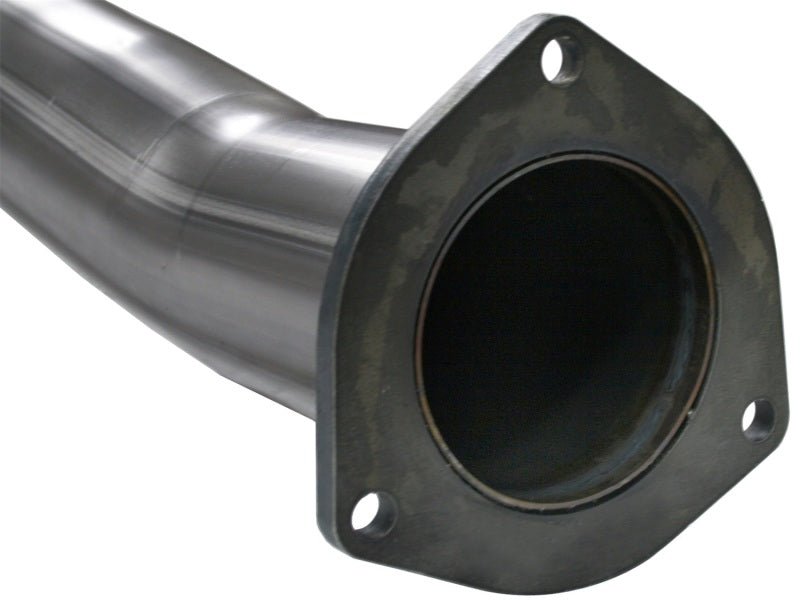 aFe MACHForce XP 4in DPF - Back SS Exhaust 5/07 - 10 GM Diesel Trucks V8 - 6.6L (td) LMM - DPF Back - aFe
