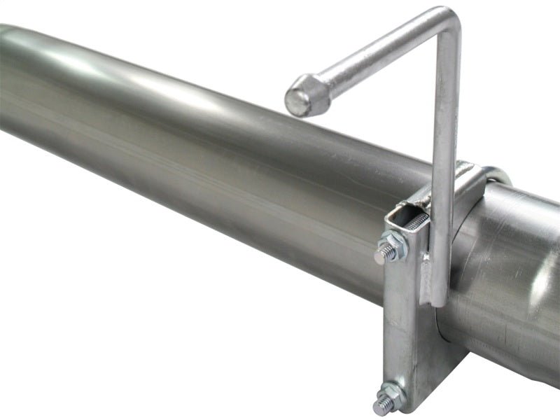 aFe MACHForce XP 4in DPF - Back SS Exhaust 5/07 - 10 GM Diesel Trucks V8 - 6.6L (td) LMM - DPF Back - aFe