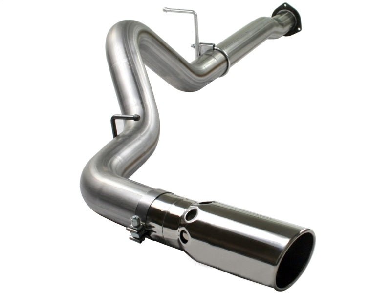 aFe MACHForce XP 4in DPF - Back SS Exhaust 5/07 - 10 GM Diesel Trucks V8 - 6.6L (td) LMM - DPF Back - aFe