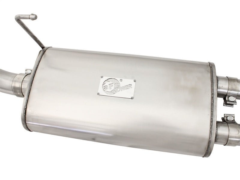 aFe MACHForce XP Exhaust Cat - Back 2.5/3in SS - 409 w/ Hi - Tuck Tip 05 - 15 Nissan Xterra V6 4.0L - Catback - aFe