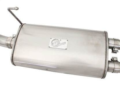 aFe MACHForce XP Exhaust Cat - Back 2.5/3in SS - 409 w/ Hi - Tuck Tip 05 - 15 Nissan Xterra V6 4.0L - Catback - aFe
