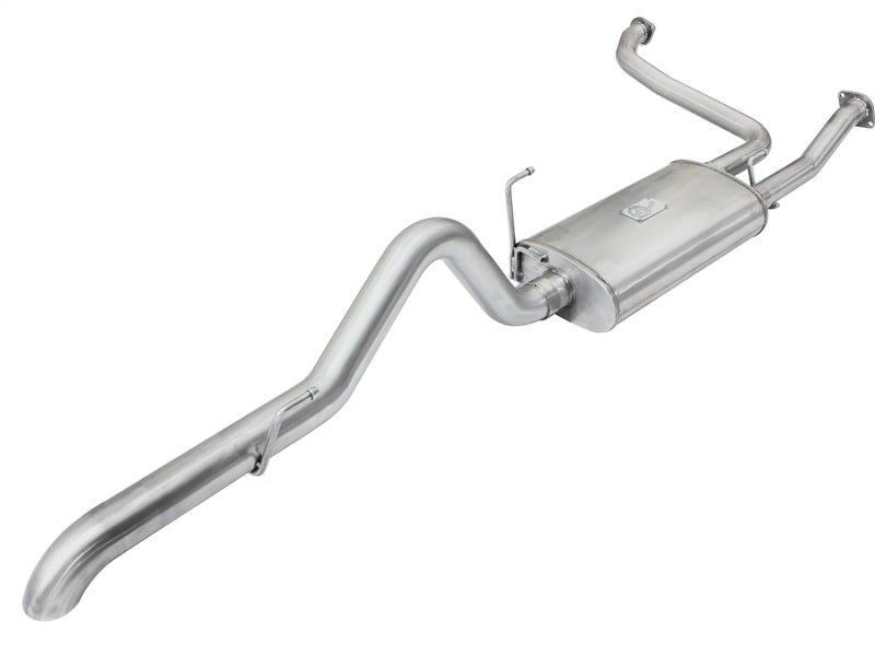 aFe MACHForce XP Exhaust Cat - Back 2.5/3in SS - 409 w/ Hi - Tuck Tip 05 - 15 Nissan Xterra V6 4.0L - Catback - aFe