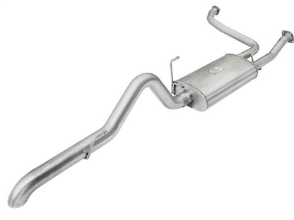 aFe MACHForce XP Exhaust Cat - Back 2.5/3in SS - 409 w/ Hi - Tuck Tip 05 - 15 Nissan Xterra V6 4.0L - Catback - aFe