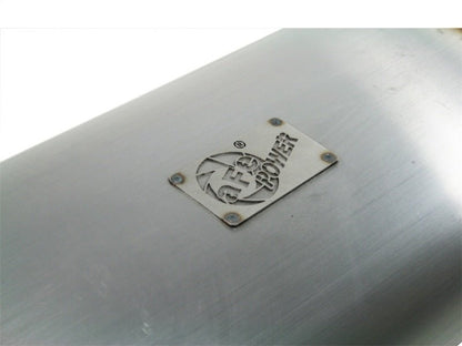 aFe MACHForce XP Exhaust Cat - Back 2.5/3in SS - 409 w/ Polished Tip 04 - 12 Nissan Titan V8 5.6L - Catback - aFe