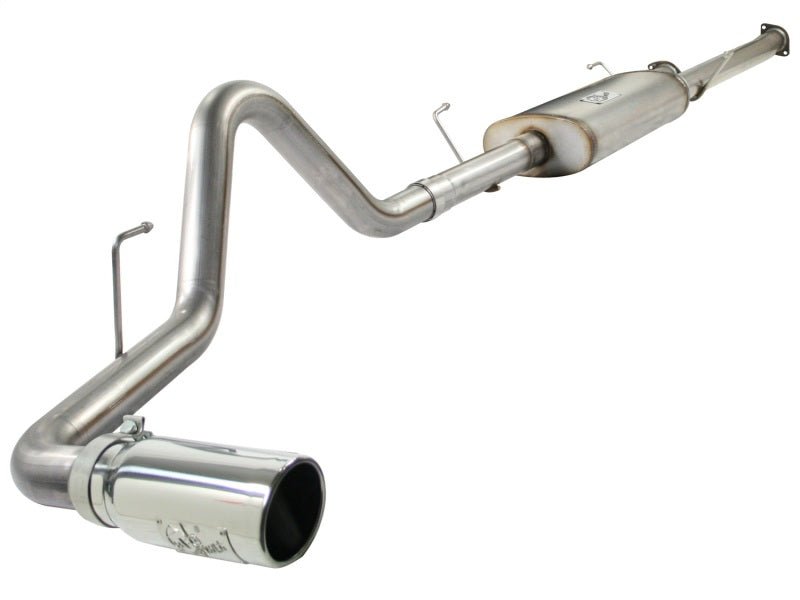aFe MACHForce XP Exhausts Cat - Back SS - 409 EXH CB Toyota Tundra 10 - 11 V8 - 5.7L 145.7 WB (pol tip) - Catback - aFe