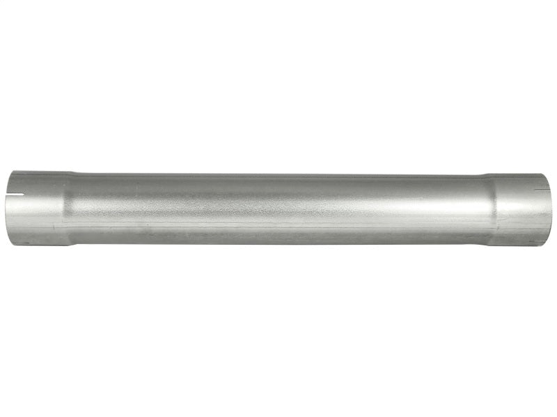 aFe MACHForce XP Exhausts Muffler Delete Aluminized 4 ID In/Out 8 Dia - Catback - aFe