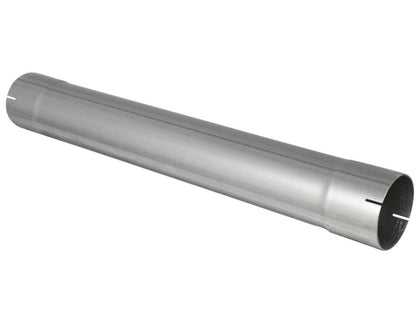 aFe MACHForce XP Exhausts Muffler Delete Aluminized 4 ID In/Out 8 Dia - Catback - aFe
