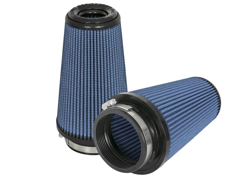 aFe Magnum FLOW Pro 5R Replacement Air Filter (Pair) F - 3.5 / B - 5 / T - 3.5 (Inv) / H - 8in. - Air Filters - Universal Fit - aFe