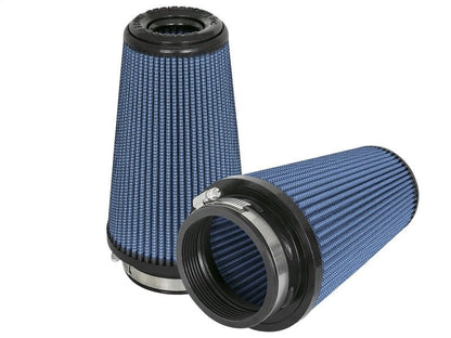 aFe Magnum FLOW Pro 5R Replacement Air Filter (Pair) F - 3.5 / B - 5 / T - 3.5 (Inv) / H - 8in. - Air Filters - Universal Fit - aFe
