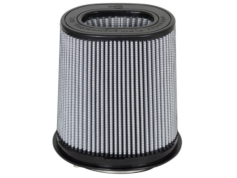 aFe Magnum FLOW Pro DRY S Air Filter 6.75x4.75 Flange 8.25x6.25 Base (Mt2) 7.25x5 Top 8.5 Height - Air Filters - Universal Fit - aFe