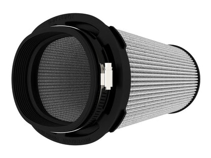 aFe Magnum FLOW Pro DRY S Air Filter 6.75x4.75 Flange 8.25x6.25 Base (Mt2) 7.25x5 Top 8.5 Height - Air Filters - Universal Fit - aFe