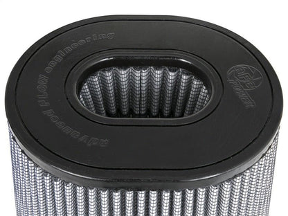 aFe Magnum FLOW Pro DRY S Universal Air Filter 4.5in F / 9inx7.5in B / 6.75inx5.5in T (Inv) / 9in H - Air Filters - Universal Fit - aFe