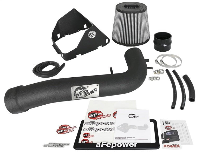 aFe Magnum FORCE Stage - 2 Pro DRY S Cold Air Intake System 2017 Ford Superduty V8 6.2L - Cold Air Intakes - aFe