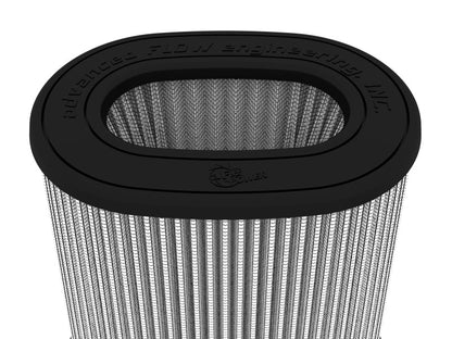 aFe MagnumFLOW Air Filter PDS A/F (6x4)F x (8 - 1/4x6 - 1/4)B x (7 - 1/4x5)T x 9in H - Air Filters - Universal Fit - aFe