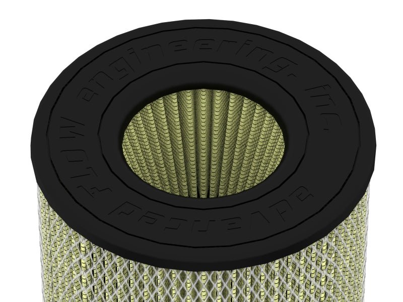 aFe MagnumFLOW Air Filter Pro DRY S 6in Flange x 8 1/8in Base/Top (INV) x 9in H - Air Filters - Drop In - aFe