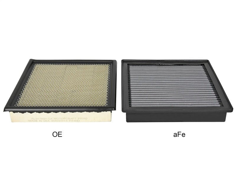aFe MagnumFLOW Air Filters OER PDS A/F PDS Ford F - 150 09 - 11 V8 - 4.6L/5.4L/6.2L - Air Filters - Drop In - aFe