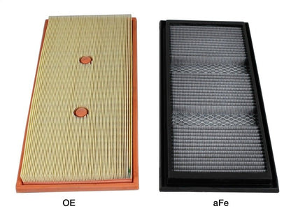 aFe MagnumFLOW OEM Replacement Air Filter Pro DRY S 12 - 14 Mercedes - Benz C/E/ML - Class V6 3.5L - Air Filters - Drop In - aFe