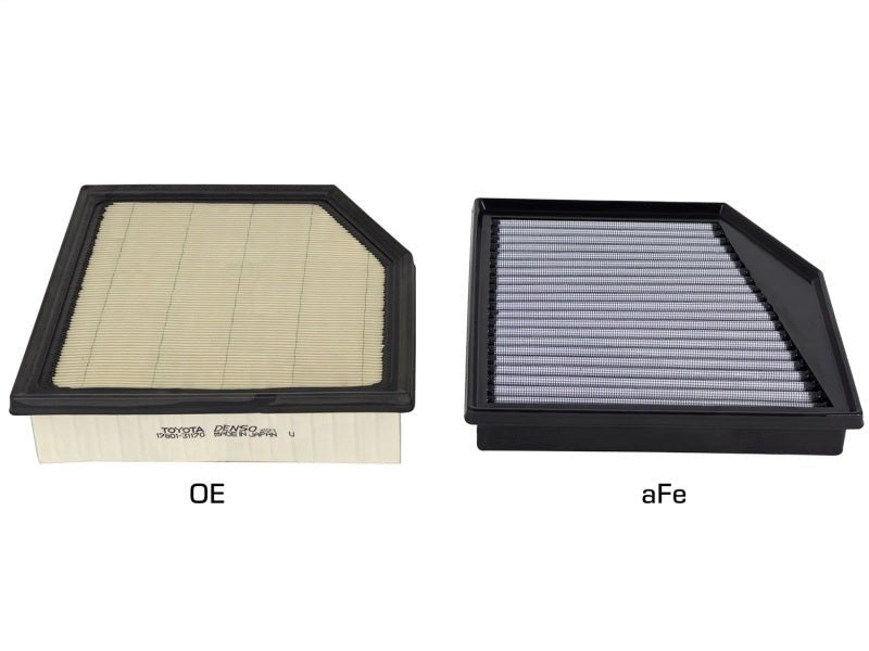 aFe MagnumFLOW OEM Replacement Air Filter PRO Dry S 14 - 15 Lexus IS 250/350 2.5L/3.5L V6 - Air Filters - Drop In - aFe