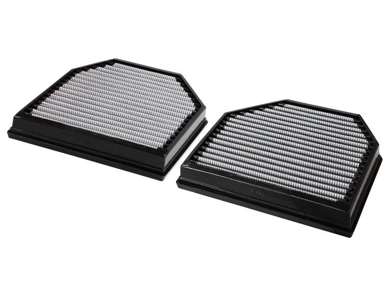 aFe MagnumFLOW OEM Replacement Air Filter PRO Dry S 2015 BMW M3/M4 (F80/F82) 3.0L S55 (tt) Qty. 2 - Air Filters - Drop In - aFe