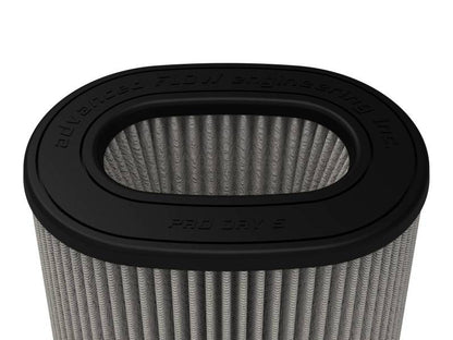 aFe MagnumFLOW Pro DRY S Air Filter (6 - 3/4 x 4 - 3/4)in F x (8 - 1/2 x 6 - 1/2)in B x (7 - 1/4 x 5)in T - Air Filters - Universal Fit - aFe